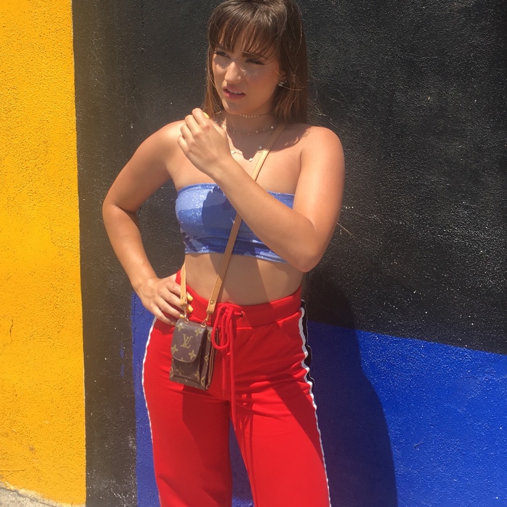 Red Long Pants - Picture 5 of 8